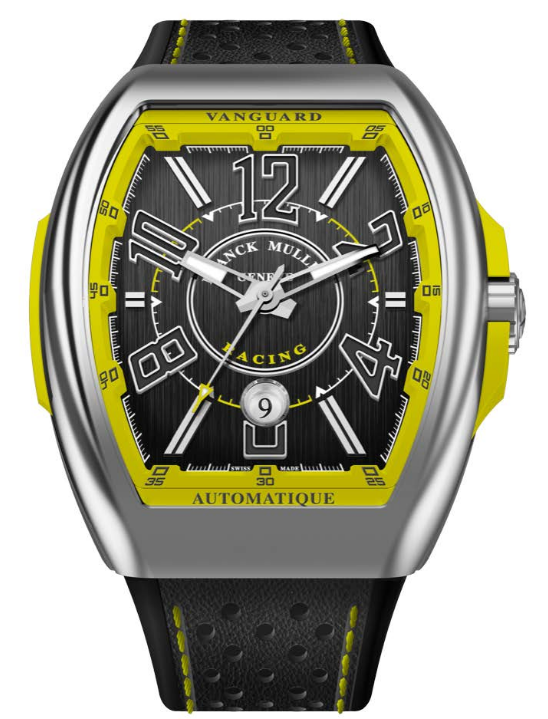 Best FRANCK MULLER Vanguard Racing V 45 SC DT RCG (JA) AC Replica Watch